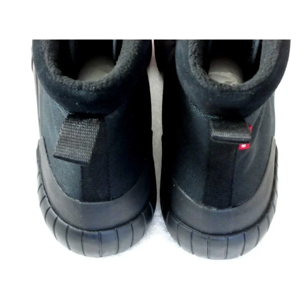 Levi's Strauss Men's La Paz 2.0 Lace Up Canvas Casual Boots All Black NIB